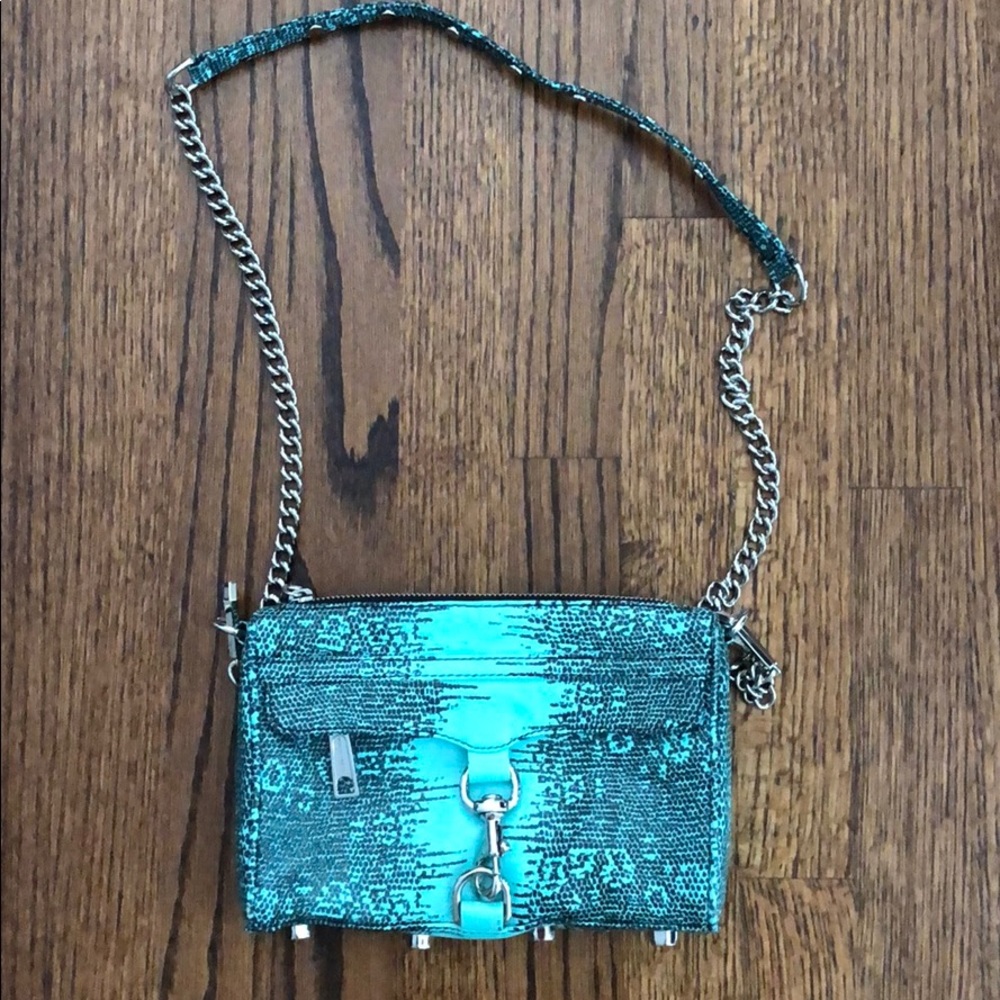 Rebecca Minkoff Tiffany Blue Mini Mac $225